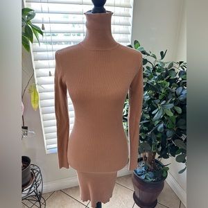 Turtle neck dress